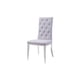 thumbnail image 2 of Silla Kessa Muebles  para comedor tela Lino - gris, 2 of 2