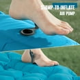 Inflatable Sleeping Pad 79 x 28 in Camping Air Mattress with Pillow