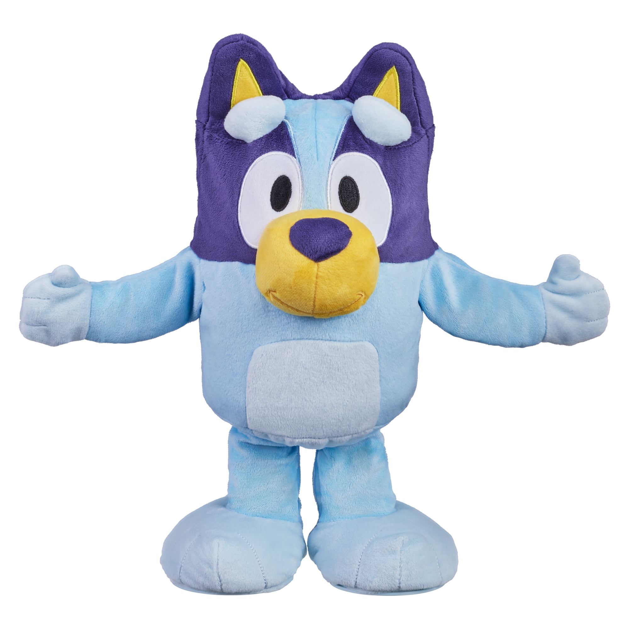 Bluey, Dance and Play 14 inch Animated Plush with Phrases and Songs,  Preschool, Ages 3+ 
