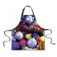 thumbnail image 3 of 1 Unid Navidad Delantal de Cocina Catering Delantal Camarero Globo, 3 of 6