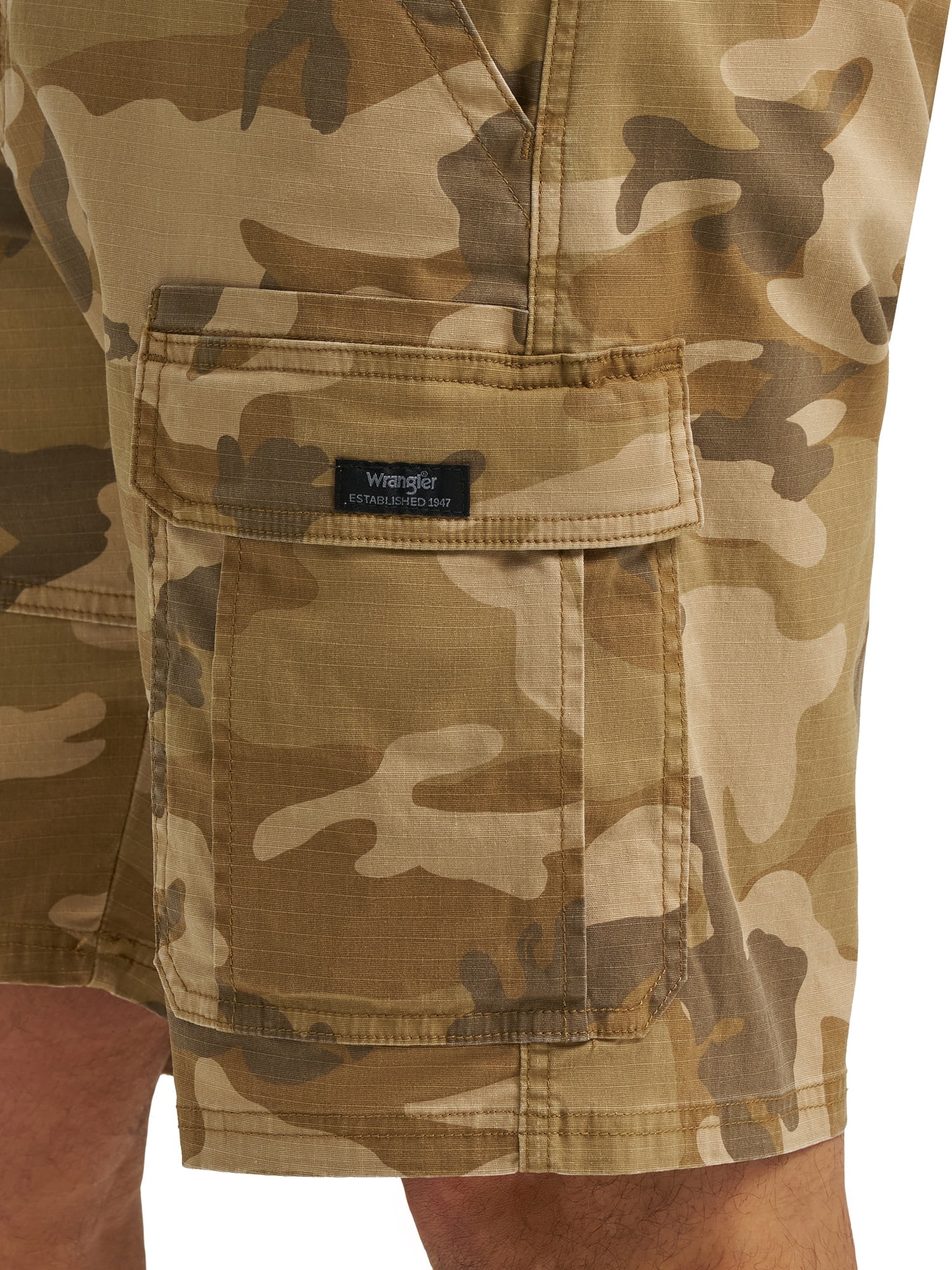 Wrangler Men's and Big Men's Stretch Cargo Shorts