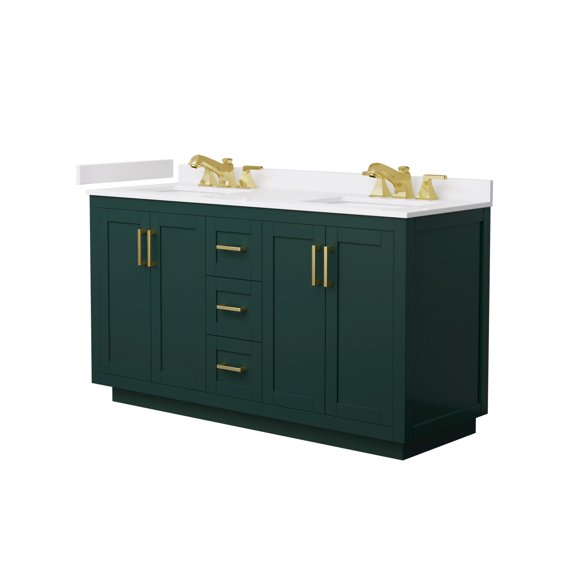 Wyndham Collection Wcf2929-60D-Vca-Us3mxx Miranda 60" Free Standing Double Basin Vanity