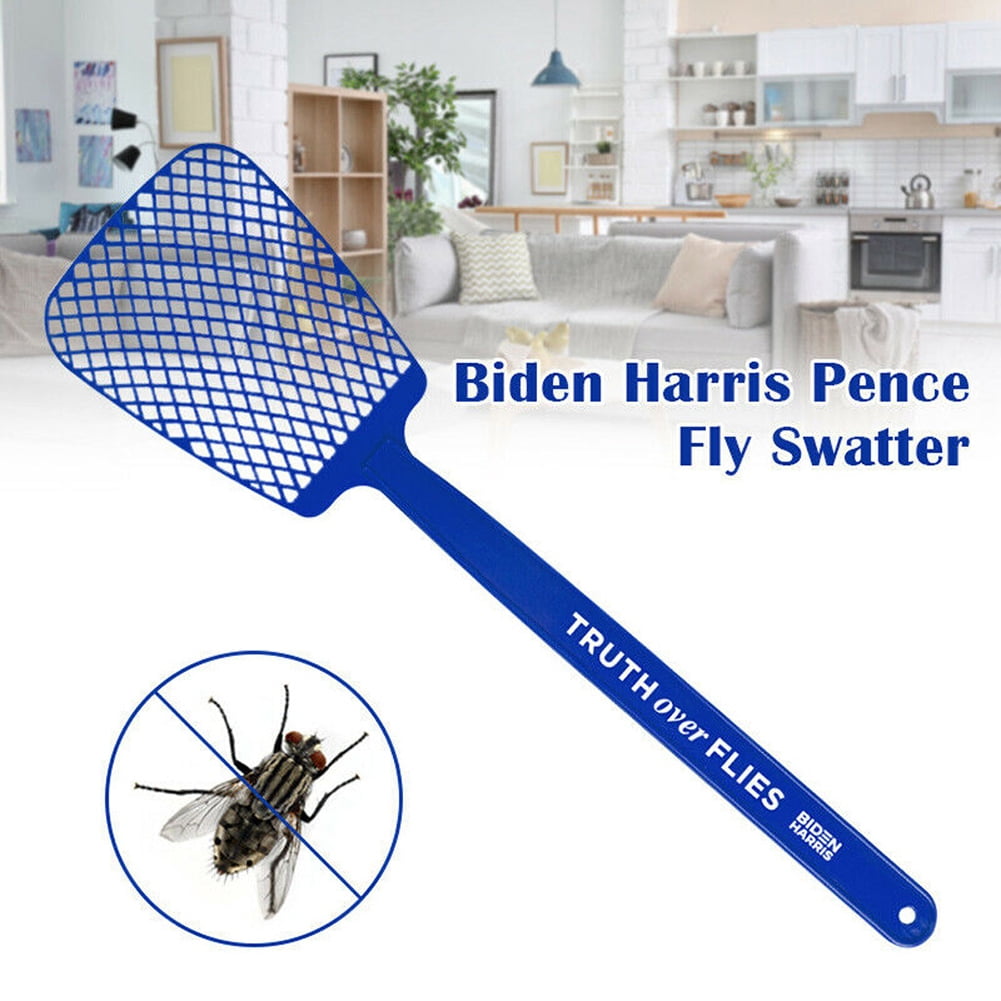 Portable Strong Flexible Fly Swatter for Home Office Daily Truth Over Flies Biden Harris Fly Swatter