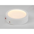 thumbnail image 2 of 57784WTWT Maxim Lighting Wafer-40W 1 LED Round Flush Mount with Emergency Back Up-7 Inches wide by 1.75 inches high, 2 of 2