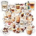 thumbnail image 6 of 35pcs-70pcs Cute Coffee Stickers Food Kids Stickers  Stickers DIY Stickers for Luggage Laptop Suitcase, 6 of 9