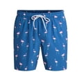 thumbnail image 4 of George Men's & Big Men's Performance Lined Swim Trunks, 7" Inseam, Sizes S-3XL, 4 of 5