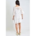 thumbnail image 3 of Vestido detalle calado /Juvenil, 8515 (Blanco) blanco EG, 3 of 5