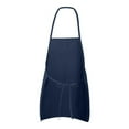 thumbnail image 3 of LIBERTY BAGS Aprons for Men and Women | 12 Pieces of Cooking Aprons with Pockets Made with 9 Oz./yd², 70/30 Polyester/cotton Heavy Twill - Navy | Size - One Size(28" W x 24" L), 3 of 4