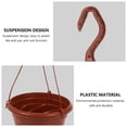 thumbnail image 6 of ifundom Suspended Flowerpot Round Plastic 8 Sets for Indoor Decoration, 6 of 6