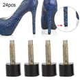 thumbnail image 2 of Mgaxyff Heel Replacement Tip, High Heel Tip,24pcs High Heel Replacement Tips Non-slip Shoes Repair Heel Dowels Protector, 2 of 8