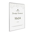 thumbnail image 2 of Podronale 16 in x 24 in Silver Snap Picture Frames, 2 of 8