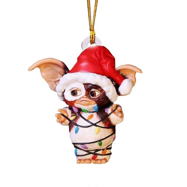 Fairy Lights Hanging Festive Decorative Ornament, Brown, Christmas