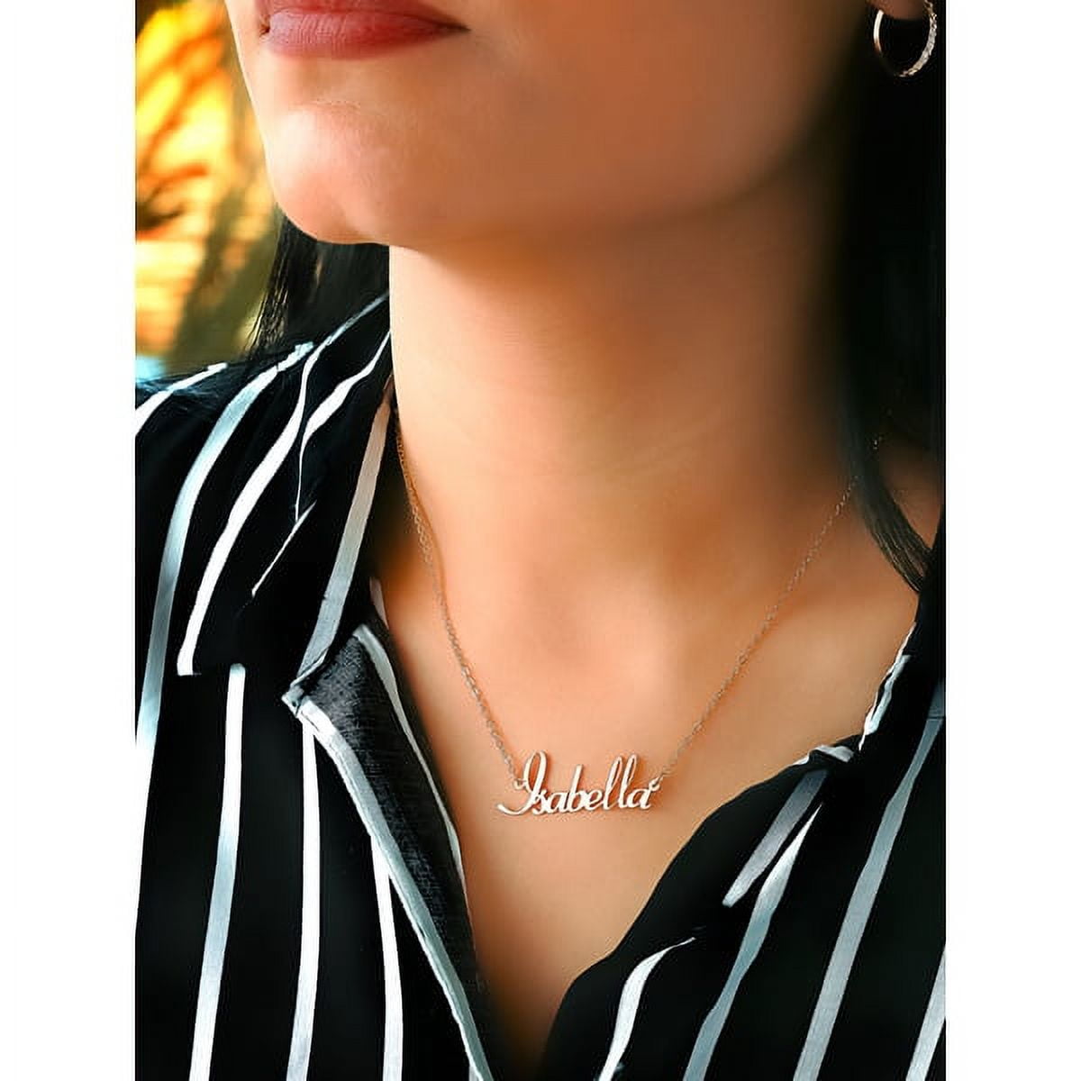 Personalized Script Name Necklace