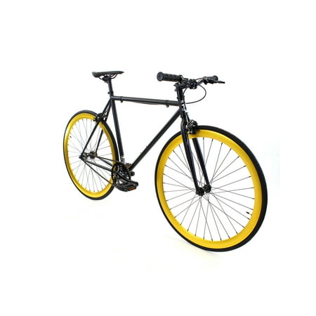 Golden Cycles Saint Black/Gold Fixed Gear 48 cm
