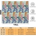 thumbnail image 6 of Yibo Red Strawberry Blanket Flannel Soft and Comfortable Anti-static Bed Sofa Blanket, 6 of 7