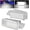 White, variant on Nilight 2PCS LED Interior Door Panel Light Courtesy Warning Lights Blue Beam Plug and Play Compatible with Audi A3 A4 A5 A6 A7 S3 S4 S5 S6 S7 Q5 Q7 TT OEM Replacement CANbus Error Free
