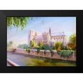 thumbnail image 2 of Romanov, Roman 14x11 Black Modern Framed Museum Art Print Titled - Parisian morning, 2 of 5