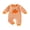 Orange, variant on Loicainy Infant Baby Boy Halloween Romper 3 6 12 18 Months Long Sleeve Crew Neck Stripes Embroidery Pumpkin Clothes