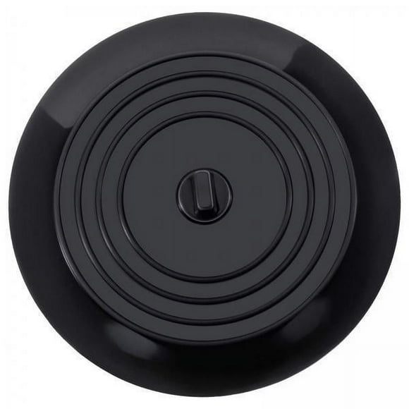 Lipstore 3xSilicone Sink Plug Utility Cleaning Tool Silicone Sink Stopper Drain Stopper Black
