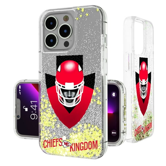 Keyscaper Kansas City Chiefs iPhone Glitter Case