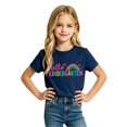 thumbnail image 4 of Hello Kindergarten Shirts Baby Girl Cute Rainbow Back to School T-Shirt First Day of School Short Sleeve Tees Top, 4 of 4