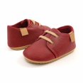thumbnail image 6 of Gyratedream 0-18M Baby Boy Girl Sneakers Leather Soft Crib Anti-slip First Walkers Shoes, 6 of 6