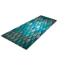 thumbnail image 2 of Thinsony Digital Printed 3D Floor Mat Runner Non-slip Area Rug Carpet Scale Pattern, 2 of 8