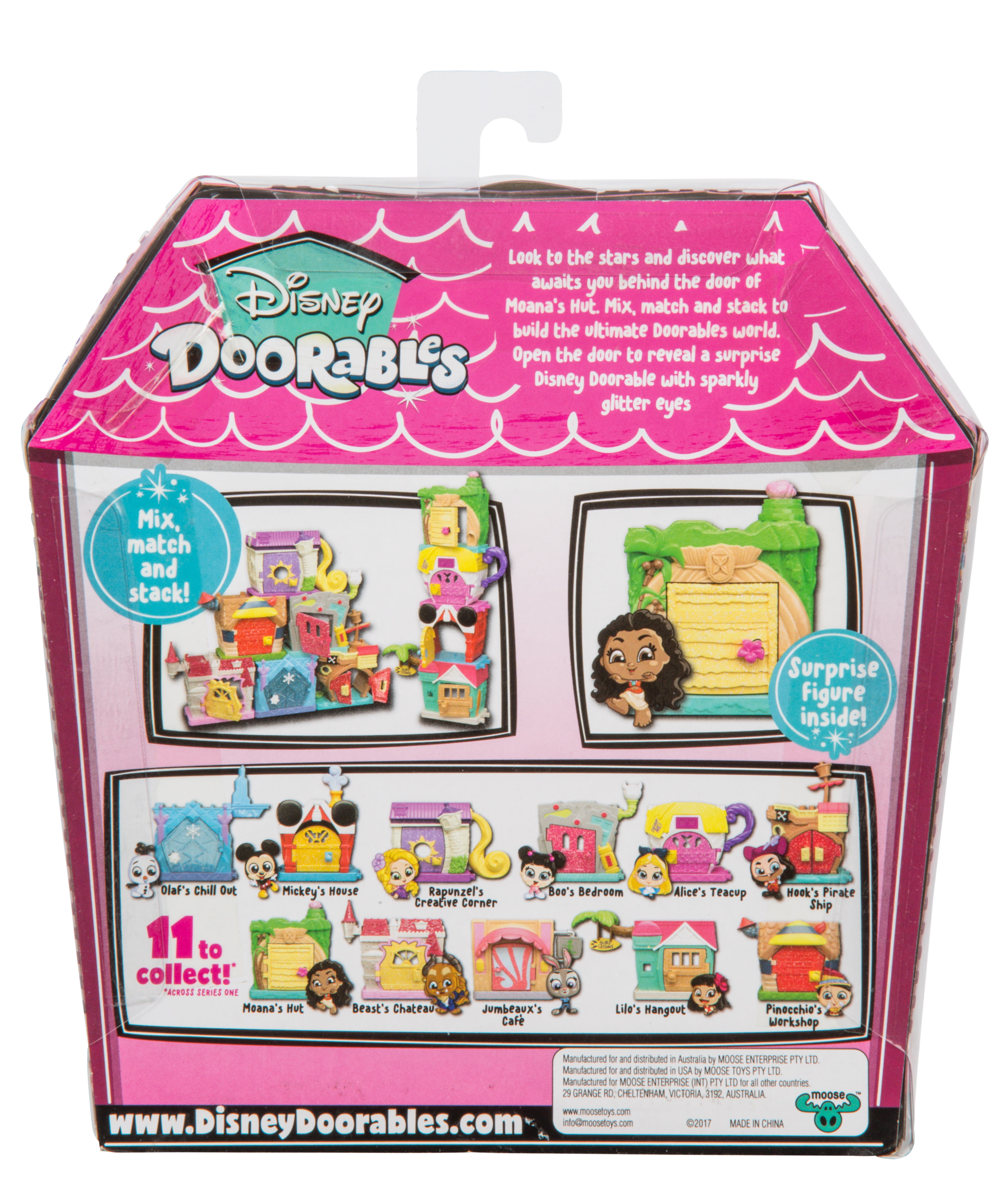 disney doorables moana playset