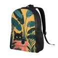 thumbnail image 2 of Easygdp Cat Hiding In Potted Plants Mochila Versátil y Elegante: Comodidad, Almacenaje y Durabilidad para la Universidad, Trabajo, Viajes y Uso Diario, 2 of 8