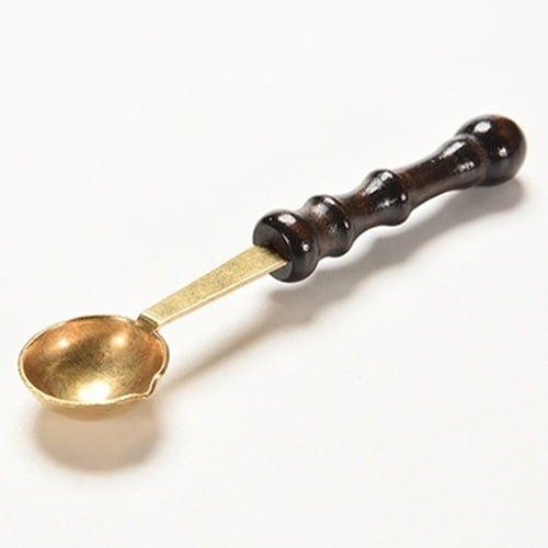 Koszal Copper Spoon for Melt Wax Melted Dissolve Wax Seal Stamp Envelope DIY Craft