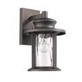 thumbnail image 2 of CHLOE Lighting OWEN Transitional 1 Light Rubbed Bronze Outdoor Wall Sconce 14" Tall, 2 of 3