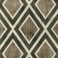 thumbnail image 2 of Vess, June Erica 20x20 Gold Ornate Wood Framed with Double Matting Museum Art Print Titled - Driftwood Geometry II, 2 of 4