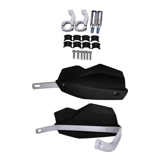 Protectores de Manos para Motocicleta de Shamjiam a Prueba de Viento Negro