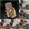 thumbnail image 6 of LYM-Phone Case For Google Pixel 8A, Shockproof Waterproof Graffiti Durable Full wrap Dirt-resistant Protective flower TPU Phone Pouch Cartoon Silicone Anti-dust Anti-knock Cute Soft case, 6 of 9