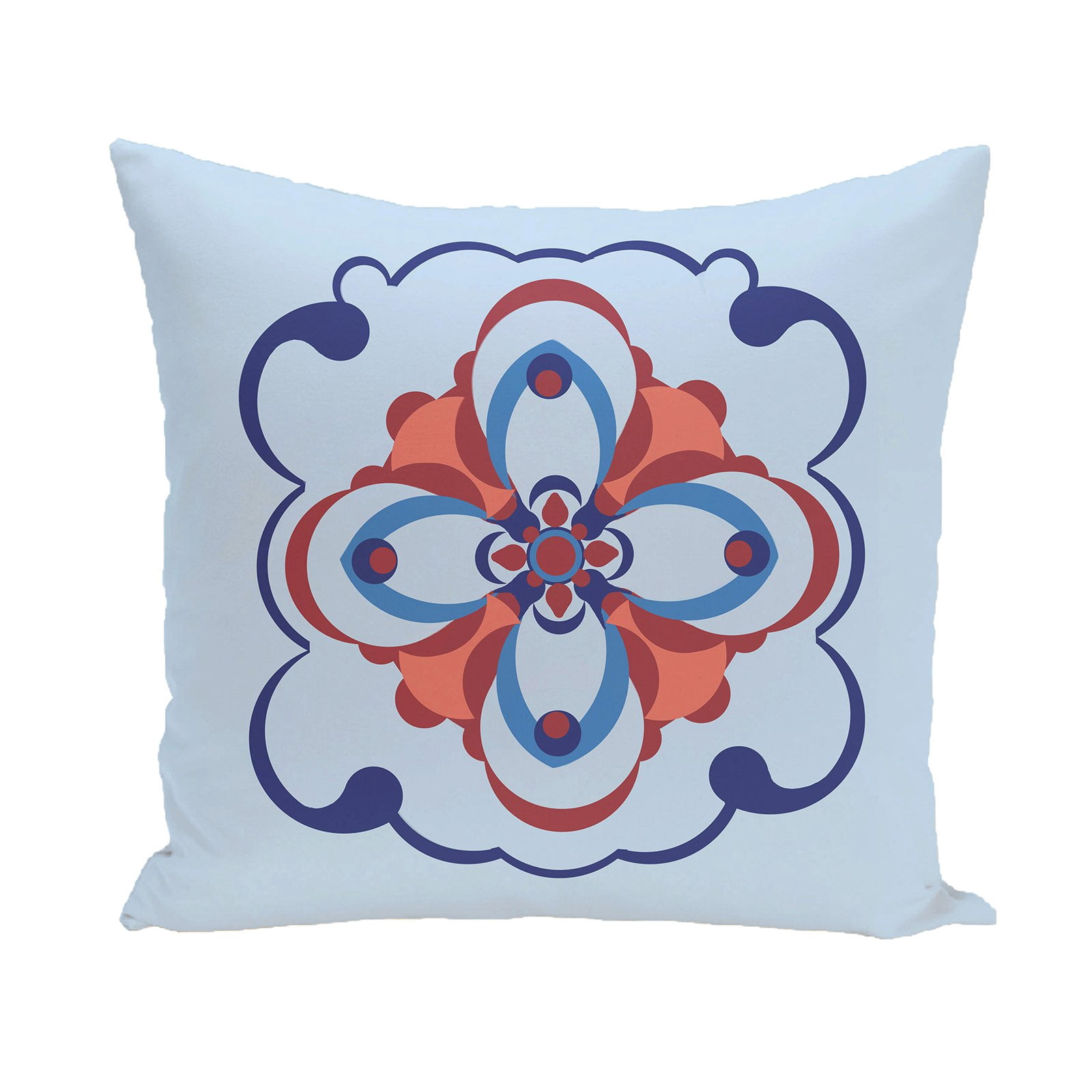 Simply Daisy Geometric Print Decorative Pillow, 16" x 16"