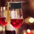thumbnail image 2 of Cubierta de copa de tapa de mini de graduación de 10 piezas Cubierta de copa de doctorado Copa de copa de vinos, 2 of 7