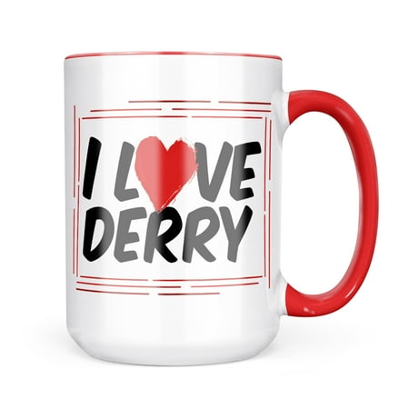 

Neonblond I Love Derry Mug gift for Coffee Tea lovers