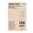 thumbnail image 4 of Nuvo Lighting Fixture,Outdoor Sconce,LED,10W,120/2 62/1137, 4 of 10