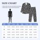 thumbnail image 4 of Fotbe Black Leopard Pijama de Hombre con Estampado de Manga Larga, Conjunto de 2 Piezas, Ropa de Dormir Suave y Cómoda con Bolsillos-XX-Large, 4 of 7