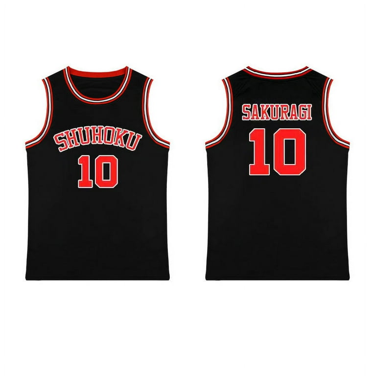 Anime Slam Dunk Sakuragi Hanamichi Jersey Cosplay Costume Shohoku
