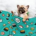 thumbnail image 3 of Sigee Sushi for Pet Blanket for Dog Cat Puppy Blanket Cat Blankets for Small and Medium Pets-Small, 3 of 8