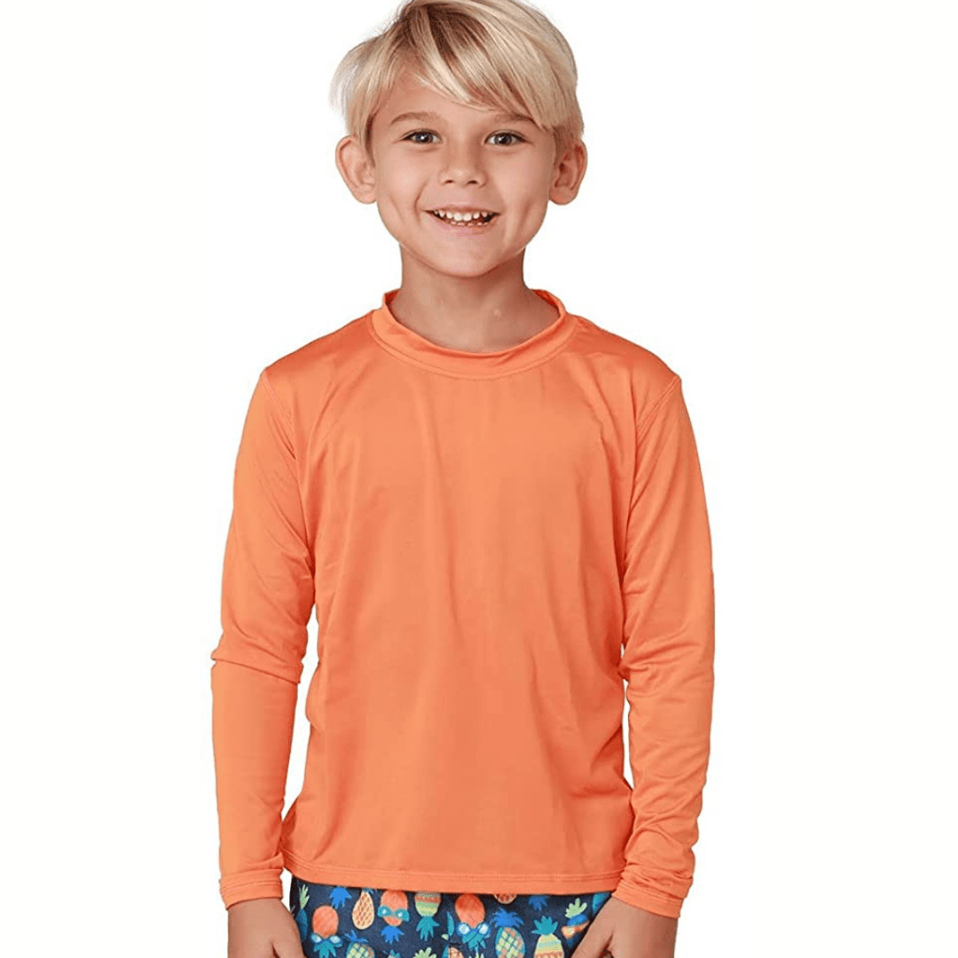 InGear Dry Fit swim shirts for Boys UV Sun Protective Rash Guard Workout  Shirts - Walmart.com