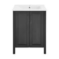 thumbnail image 2 of Avallon 24" Bathroom Vanity in Matte Black, 2 of 13