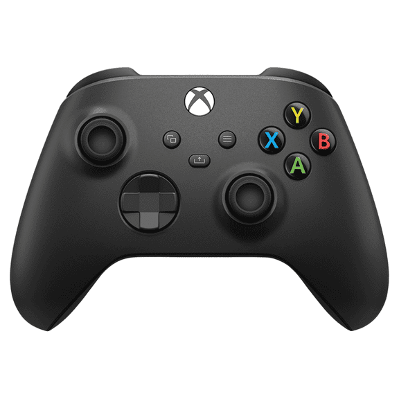 Restored Microsoft QAT-00007 Xbox Wireless Controller - Carbon Black (Refurbished)