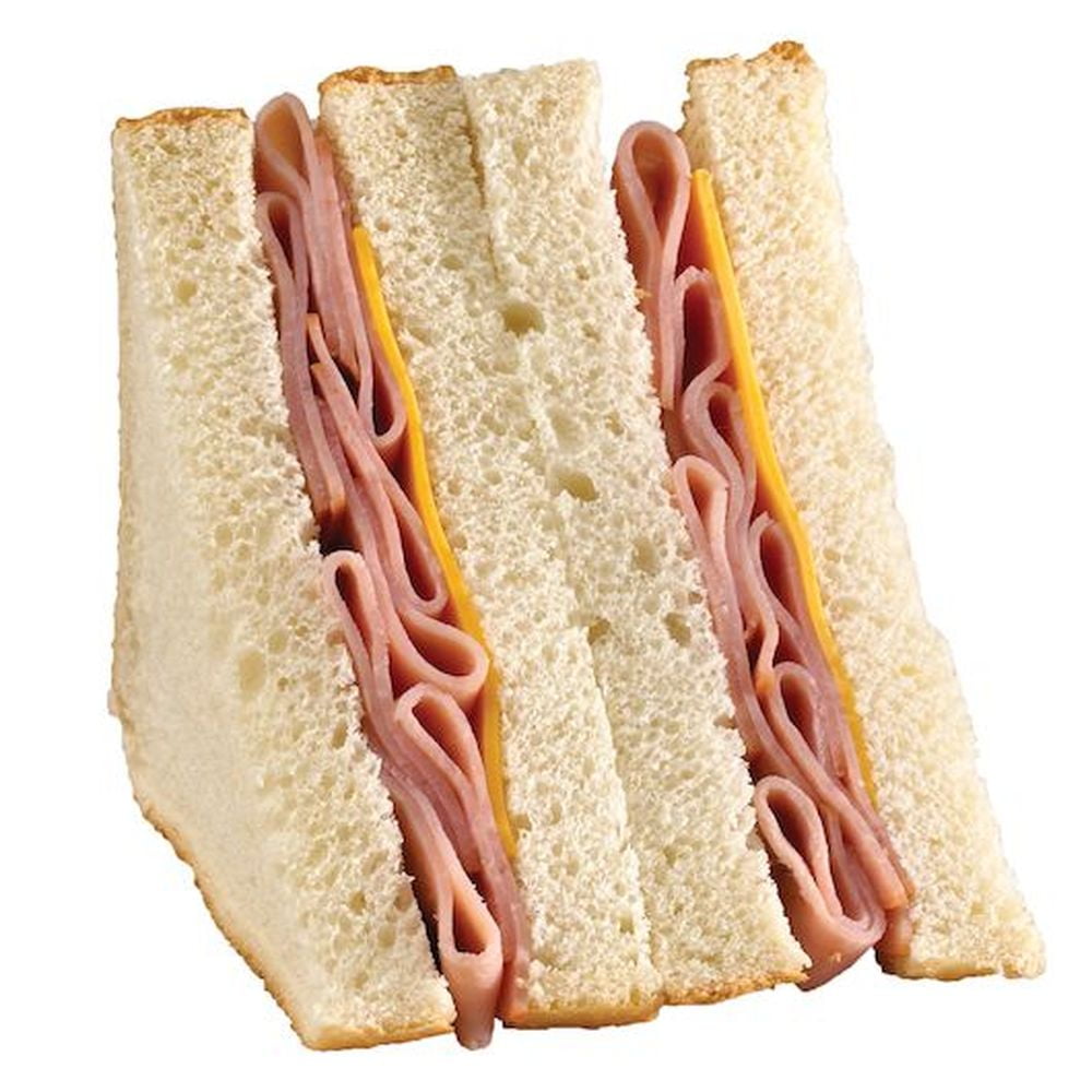 (8 Pack) Deli Express Mega Smoked Ham & Cheese, 6 oz.