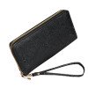 thumbnail image 1 of Black Sale Friday Deals,Cyber Sale Monday Deals,Eoraif Women's Long Style With Hanging Rope Multifunctional Zipper Multiple Card Slots Printed Zipper Change Wallet, 1 of 5