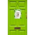 thumbnail image 2 of Bichon Frise Shamrocks Wall or Door Hanging Prints, 2 of 2