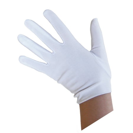 SeasonsTrading Child White Costume Gloves - Kids Halloween Accessory