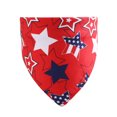 thumbnail image 4 of Yhmxh American Flag Dog Bandanas, Reversible Triangle Bibs Scarf for 4th of July Independence Day, Washable USA Pet Neckerchief Suitable for Dogs, Cats, Pets, Festival Accessories, 4 of 6