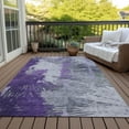 thumbnail image 5 of Addison Rugs Chantille Indoor/Outdoor Transitional Modern Purple Washable Rectangle Rug, 9' x 12', 5 of 5